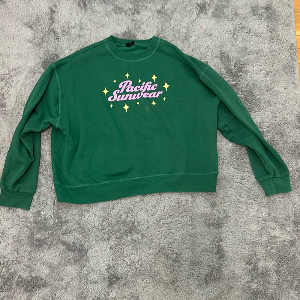 PacSun Pacific Sunwear Sparkle Crew Neck